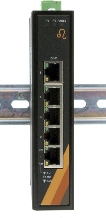 Actual product image Exsys GmbH 5 Port Industrial Ethernet Switch (5 Ports)