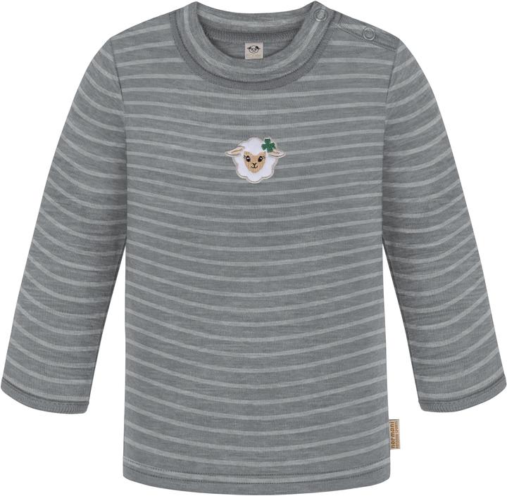 Normani 2er Pack Baby Merino Longsleeve „Taupo" - 9473