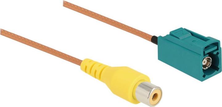 Produktbild Delock HF FAKRA Z Bu > Cinch Bu RG-179 32 cm (Antennendose)