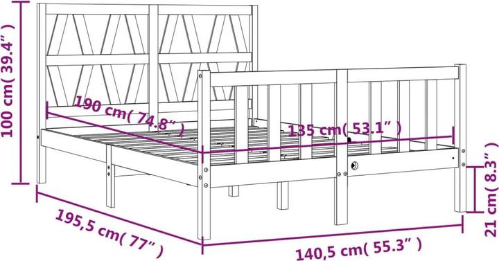 Produktbild VidaXL Clarke (200 x 200 cm)