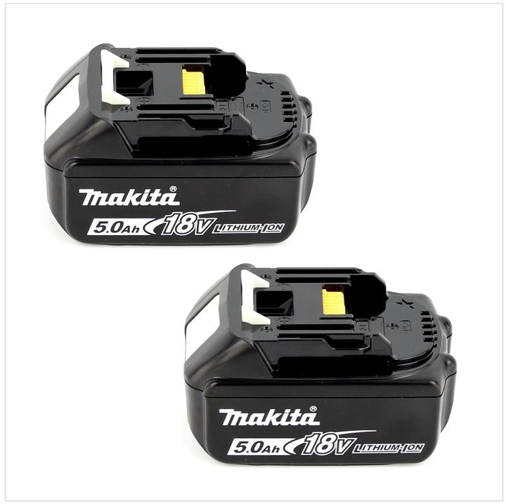 Productafbeelding Makita DHR 264 Draadloze boorhamer SDS-Plus 2x 18 V / 36 V met inzetstuk + 2x Batterijen BL 1850 18 (Oplaadbare batterij)