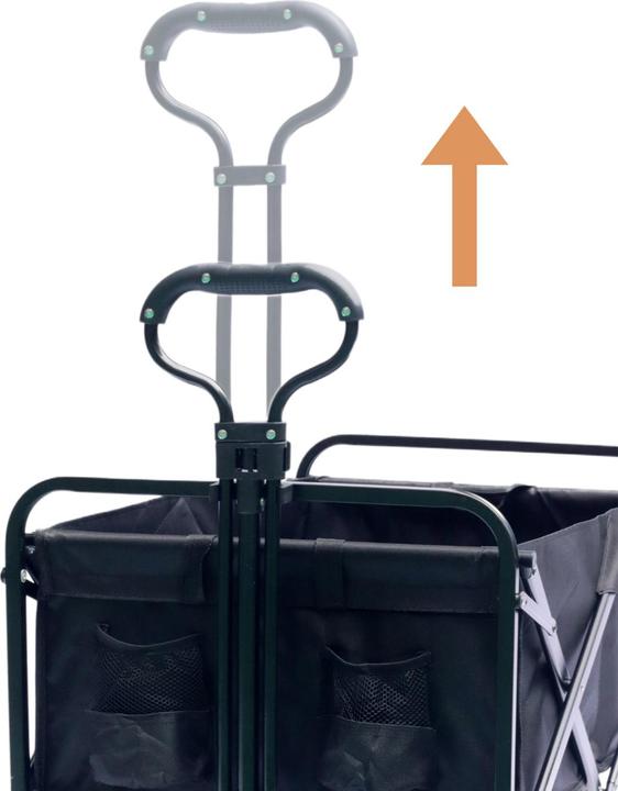 Actual product image Mojawo Premium Faltbarer Bollerwagen Transportwagen Handwagen Gartenwagen