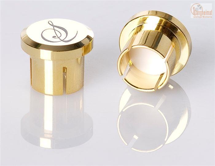 Actual product image Sieveking Sound RCA end caps