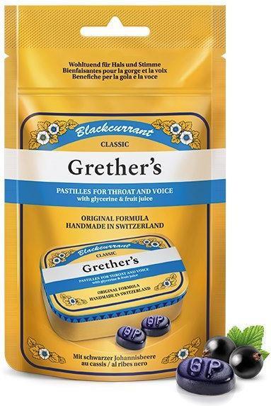 Produktbild Grethers Blackcurrant Pastillen Pastillen (1 Stück)