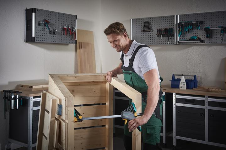 Produktbild wolfcraft Einhandzwinge EHZ „PRO“ 100/915 mm (915 mm)