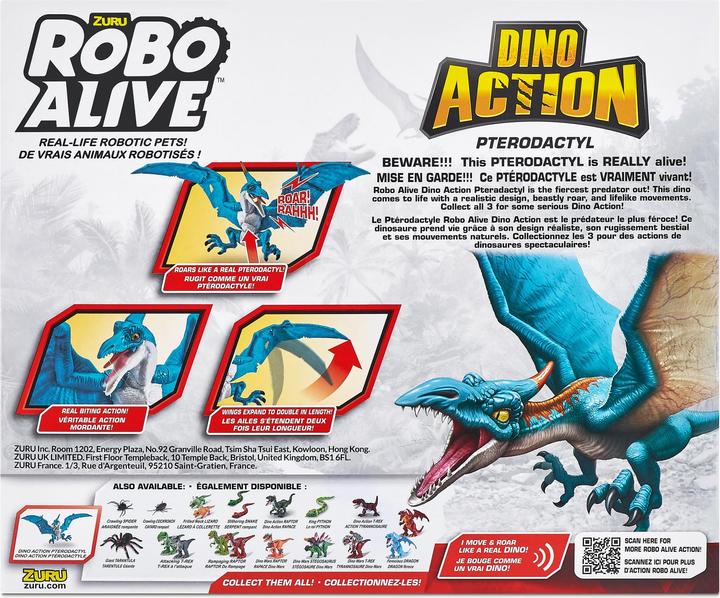 Produktbild Zuru ROBO ALIVE Dino Pterodactyl Action S1, Mehrfarbig, 7173
