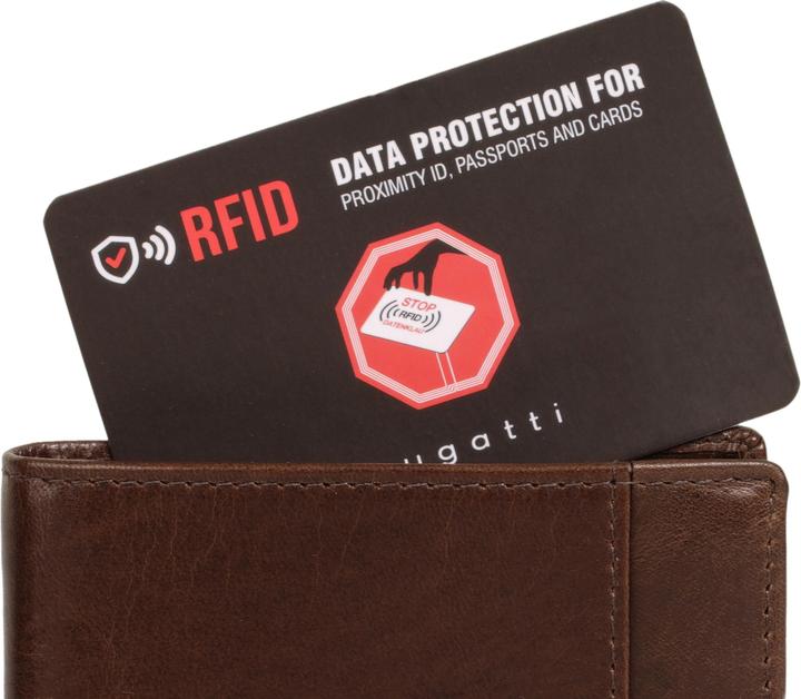 Actual product image Bugatti ROMANO wallet