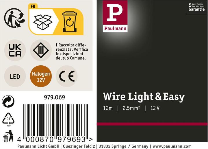 Actual product image Paulmann Wire System Tension Rope