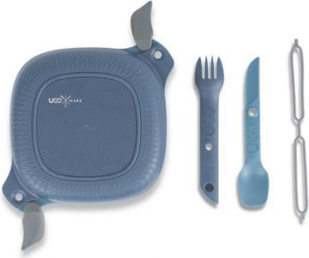 Actual product image UCO Gear ECO 5 piece Mess Kit Ocean Blue