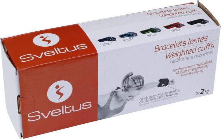 Produktbild Sveltus Gewichtsmanschetten (2 x 2 kg)
