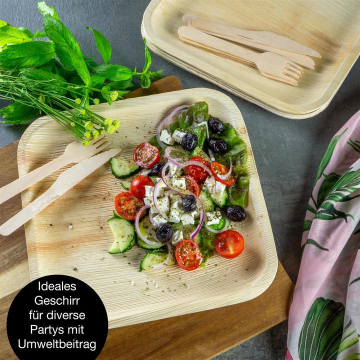 Actual product image Moritz & Moritz Palm leaf dishes (25 x)