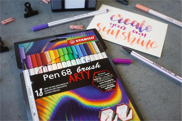 Produktbild STABILO Pen68 (Sortiert, 18 x)