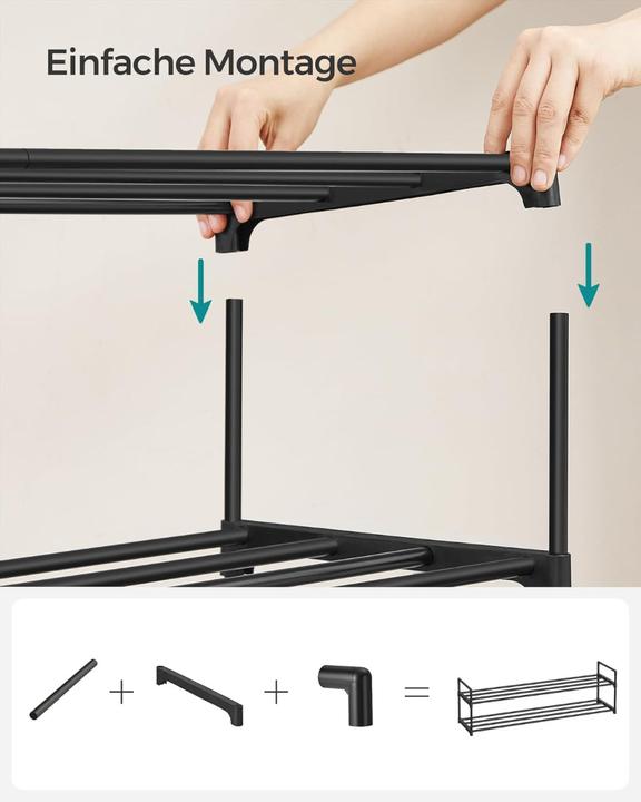 Immagine prodotto Songmics Portascarpe (116 x 30 x 55 cm)