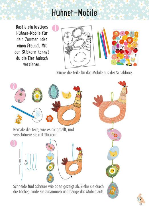 Immagine prodotto Kit di lavoretti per bambini: Kit di lavoretti creativi: Pasqua
