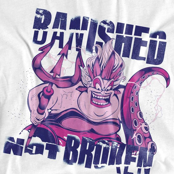 Image du produit Disney Villains - T-shirt BANISHED NOT BROKEN - Adulte (XXL)