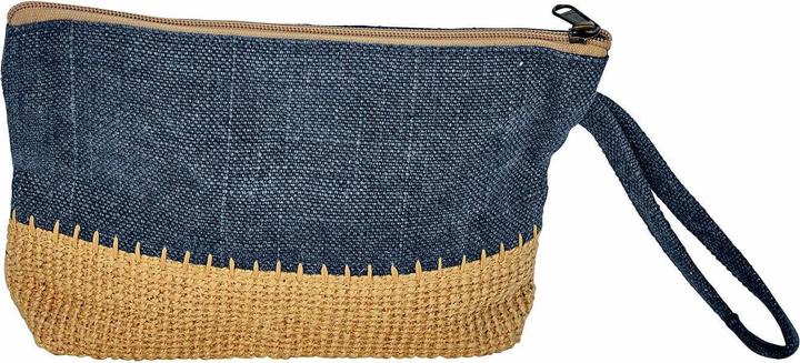 Produktbild Loberon Tasche 2er Set Cacula blau/creme