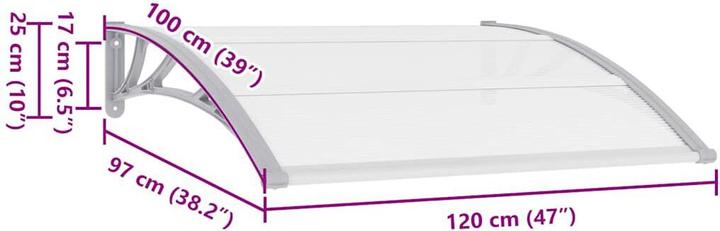 Actual product image VidaXL Hannie (120 x 100 cm)