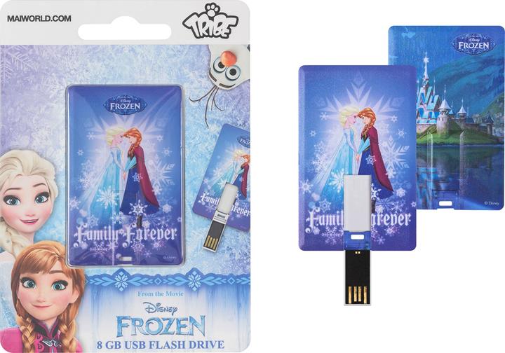 Tribe Frozen Family Forver USB Flash Drive USB Type-A 2.0 Multicolor (8 GB, USB-A, USB 2.0)