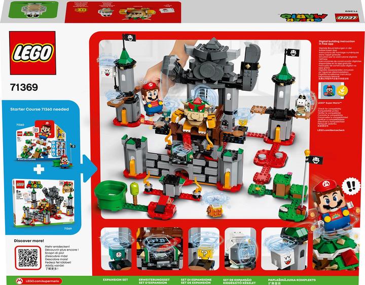 Image du produit LEGO Ensemble d'extension de la forteresse de Bowsers (71369, LEGO Super Mario)