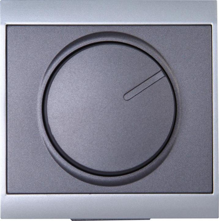 Actual product image Kopp Pressure changeover dimmer Malta 20-275 W/WA, silver-anthracite
