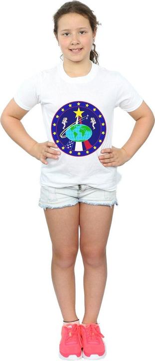 Image du produit Nasa - T-shirt CLASSIC GLOBE ASTRONAUTS - Fille (152, 158)