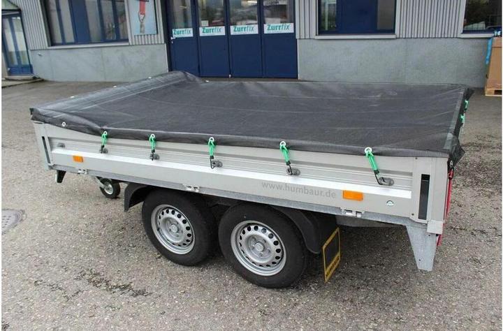Actual product image Zurrfix Air permeable tarpaulin 400g/m2 (2.5 x 2.5 m)