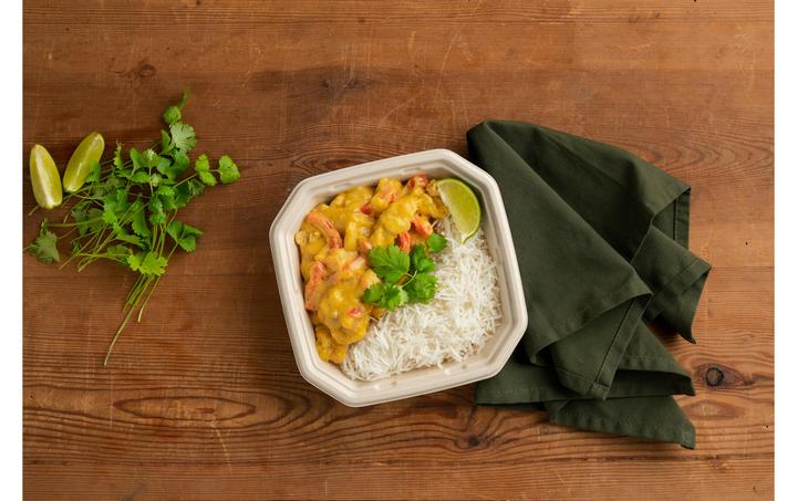 Image du produit Duni Octabagasse Bol 400 ml - coated Braun Bagasse PBAT/PLA-coated 152x152x38 (50 x)