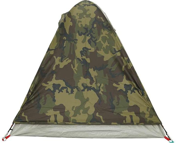 Actual product image VidaXL Dome camping tent 2 person camouflage pattern waterproof (Dome tent, 2.10 kg, 2 persons)