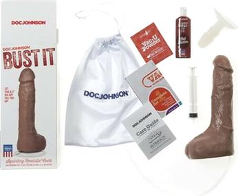 Image du produit Doc Johnson Squirting Realistic Cock - 1 oz. Nut Butter