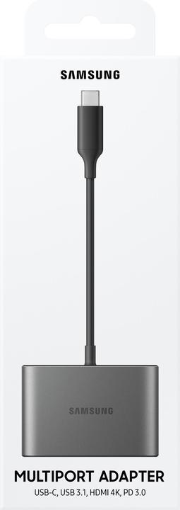 Actual product image Samsung Multiport Adapter (USB-C, 3 Ports)