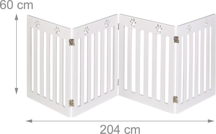 Actual product image Relaxdays Hundeabsperrgitter (200 cm)