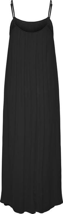 Actual product image Only Normal geschnitten Kleiner Stehkragen mit Knopfleiste Verstellbare Träger Langes Kleid Kleid (M)