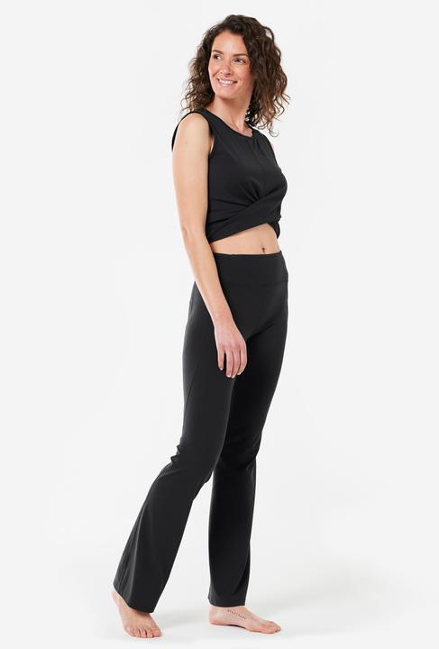 Immagine prodotto Kimjaly Leggings Donna Yoga Flare Pants Dyn - nero (W28/L31)