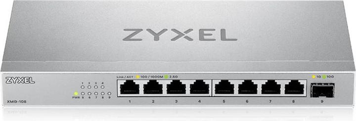 Actual product image Zyxel XMG-108 (9 Ports)