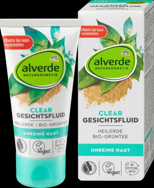 dm alverde Clear Gesichtsfluid (Gesichtsfluid)