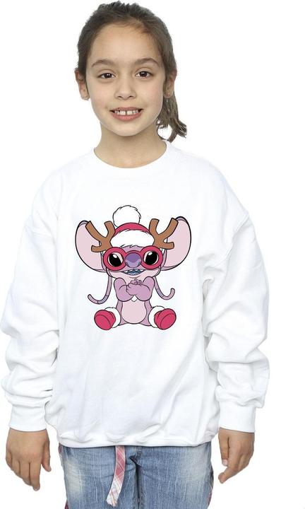 Image du produit Disney - Sweat LILO & STITCH ANGEL REINDEER - Fille (104)