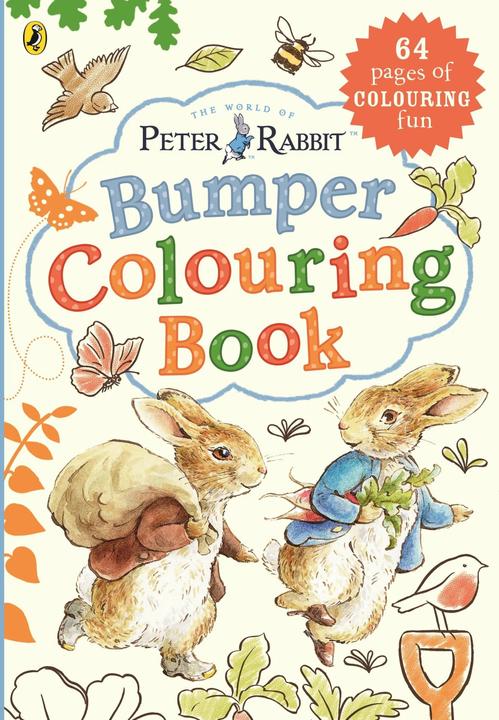 Actual product image Peter Rabbit Bumper Colouring Book (English, Beatrix Potter, 2024)