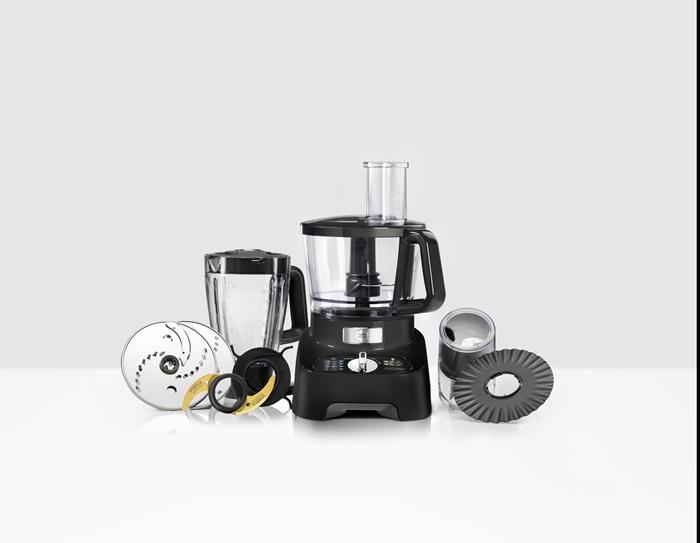 Produktbild OBH Nordica Double Force Pro Manual food processor Black (3000 ml, 1000 W)