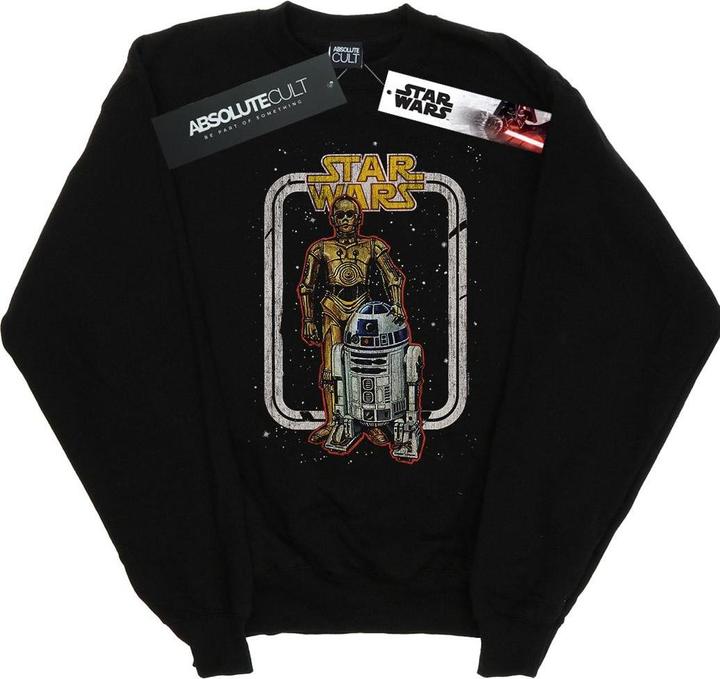 Produktbild Star Wars R2D2 And C3PO Vintage Sweatshirt (XL)