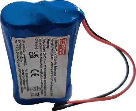 Produktbild Rs Pro NiCd Akkupack, 2-Zellen 68 x 37 x 19 mm 3.6 (3.60 V, 7000 mAh)