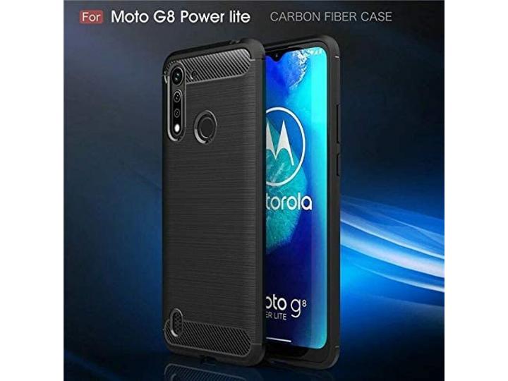 Image du produit Screenguard Motorola Moto G8 Power Lite Housse Carbon Brushed Soft TPU (Motorola Moto G8 Power Lite)
