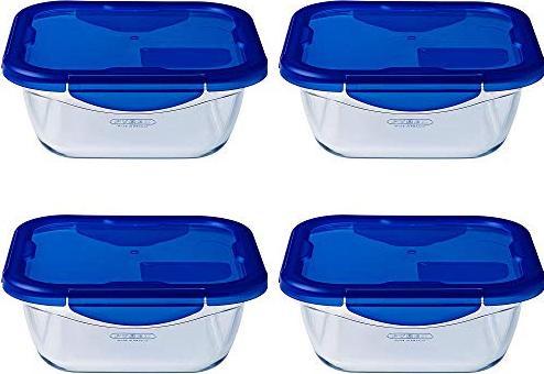 Pyrex Easy Wash Cook Go Récipients carrés (1.90 l)