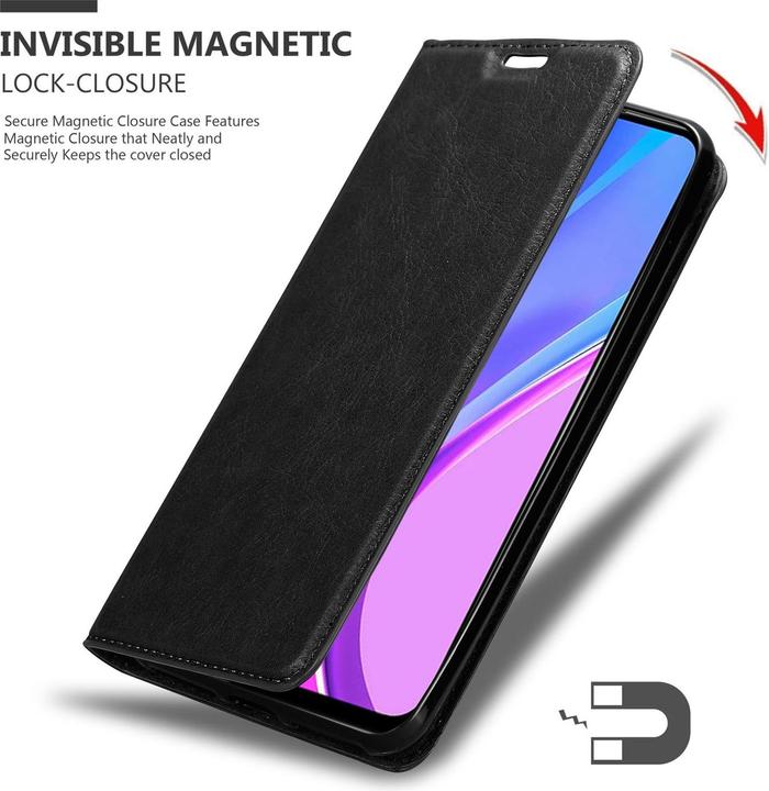 Productafbeelding Cadorabo Boek Onzichtbare Magneethoes (Xiaomi Redmi 9)