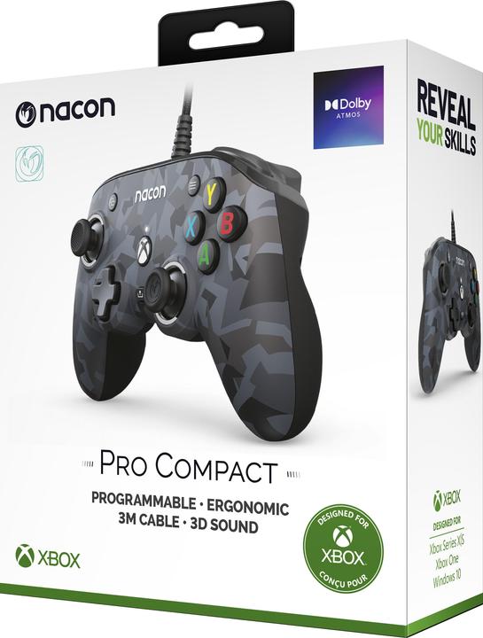 Actual product image Nacon Gaming Pro Compact Controller (PC, Xbox One X, Xbox Series X, Xbox One S, Xbox Series S)