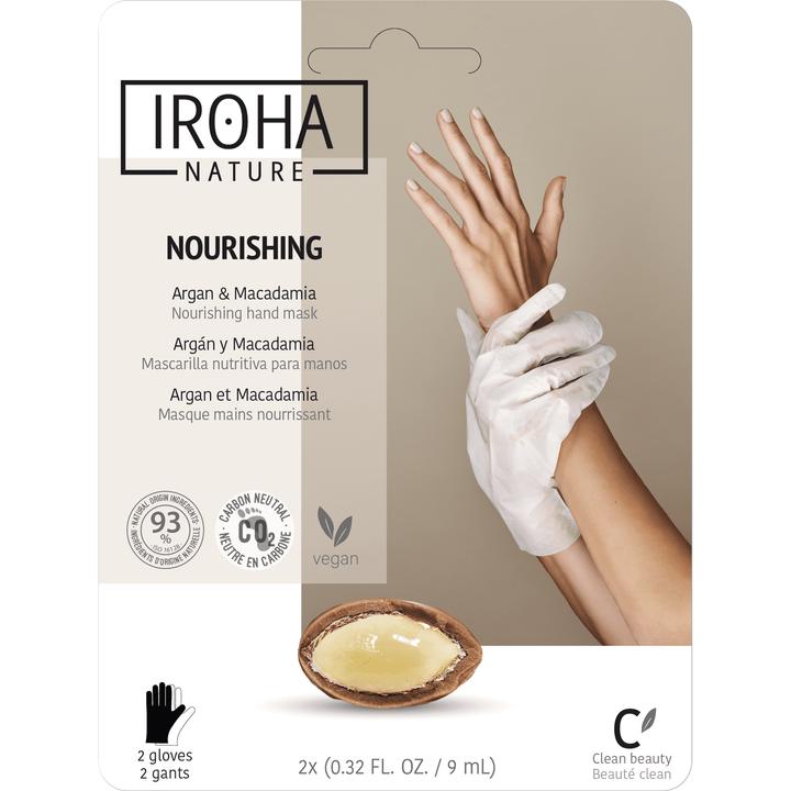 Actual product image Iroha Nature Nature - Hand Mask Gloves Nourishing (18 ml)