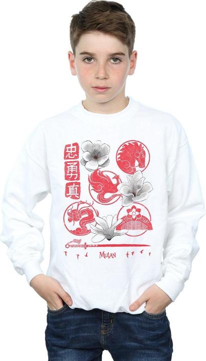 Immagine prodotto Disney Mulan Movie Icons Felpa Ragazzi (140, 146)