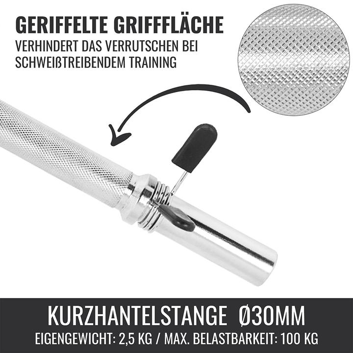 Actual product image Gorilla Sports Dumbbell bar set