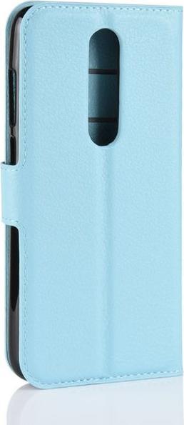 Actual product image MU Classic Litchi Leather Bookcover Series (Nokia 5.1 Plus)