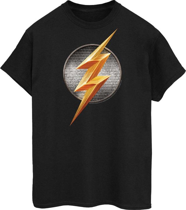 Flash Logo Baumwolle Boyfriend TShirt
