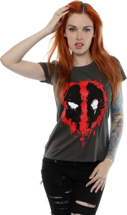 Immagine prodotto Deadpool Maglietta Faccia da Schianto Donna (XXL)